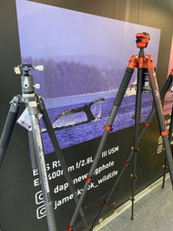 現貨‼️FotoPro X-Aircross 3 (藍、灰、橙）專業碳纖維龍紋三腳架, 輕巧方便 高151cm 可承重10kg，Not manfrotto, leofoto，peak design 適