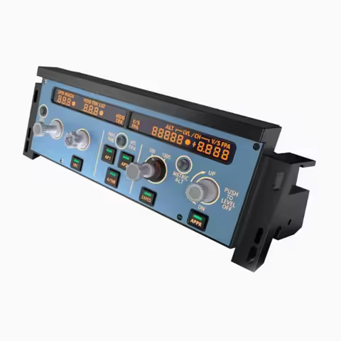 Flight Simulator A320 FCU Driving Mode Flight Control Panel Flight Game Simulator Support For X-Plan