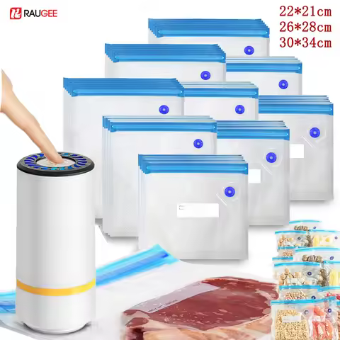 Vacuum Bags Food Vacuum Bags Reusable Vacuum Packaging Vacuum Sealer Bags BPA Free Vacuum Zipper Bag