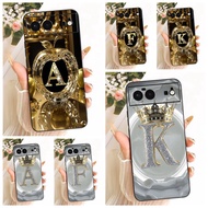 For Google Pixel 6 Case GB7N6 G9S9B16 Luxury Crown Letters Soft Silicone Couple Phone Cover For Goog