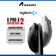Logitech G PRO X SUPERLIGHT 2 LIGHTSPEED Wireless Gaming Mouse, Lightweight, LIGHTFORCE | G PRO WIRE