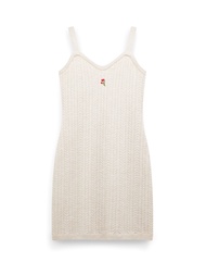 AIIZ เดรสสั้นผู้หญิงปักกราฟิก AIIZ Womens Embroidery Mini Dress