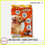 ☈ ♕ ◎ Nico Dog Food Adult (Canine Happy Meal) 8kg Bag