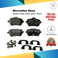 Mercedes Benz Rear Brake Pad A0084200820 for W222 V222 X222 C217 A217