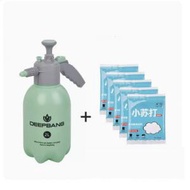 CW - 清潔專用澆花噴壺家用水壺壓力噴霧器消毒噴霧瓶(2L綠壺+5包小蘇打)