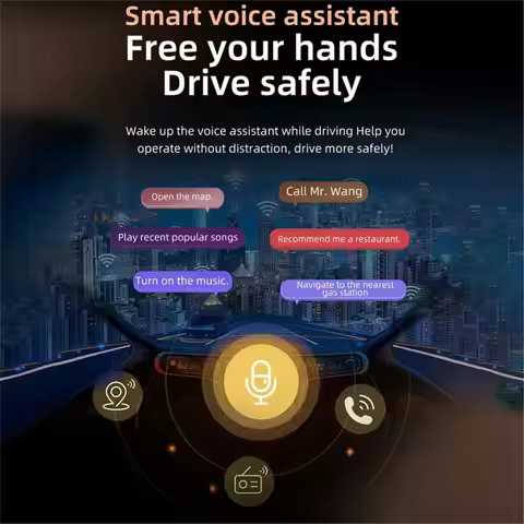 A32I 4in1 Wireless CarPlay AI Smart Box Wireless Carplay/Mirrorcast‌/Android Auto/Airplay USB Dongle
