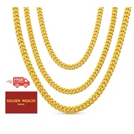 💯916 Gold Chain /Rantai Leher Gajah Emas 916