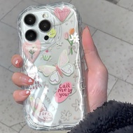 BUTTERFLY SILICON SOFTCASE TRANSPARENT SHOCKPROOF FOR XIAOMI REDMI A1 A2 9 9A 9C 10A 10 10C 12 12C 1