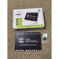 Clear Stock   TANBX  7 - Band Parametric Equalizer with Subwoofer Output( TB-EQ7 )