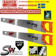 [100% Original] Bahco 20" / 22" Universal Hand Saw For Wood #AP06 #AP 06