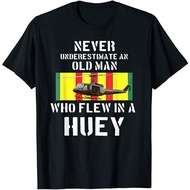Vietnam Veteran Vet T Shirt Uh-1 Huey Helicopter