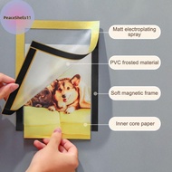 PeaceShells A3/A4 Magnetic Picture Frames Wall Kpop Photocard Holder Display Decor For Wall Window O