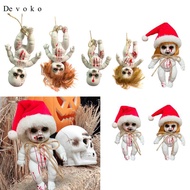 [Devoko] Spooky Accessories, Scary Dolls, Haunted Doll, Halloween Baby Doll for Halloween Decoration