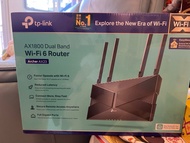 TP Link AX23 Wifi6 AX1800 router 全新 未拆包裝- 包順豐快遞