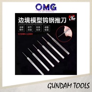 Border Cemented Carbide Engraver Chisel Blade BD0007 0.15mm - 3.0mm / Chisel Handle ONLY (Black) BD0
