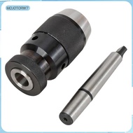 [mojotorw7] Self Tighten Keyless Lathe Drill Chuck MT2-B16 Arbor Live Center 0-13mm MK2