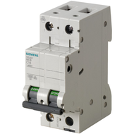 SIEMENS 5SL62 Miniature circuit breaker 230/400 V 6kA 2-pole