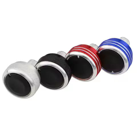 3Pcs Car AC Knobs for Honda City 2008 2009 2010 2011 2012 2013 2014 Air Conditioning Heat Control Sw