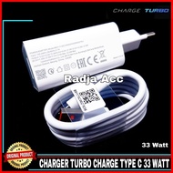 CHARGER FOR XIAOMI ORIGINAL TURBO CHARGE TYPE C 33 WATT