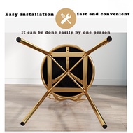 【Kovis】Modern Nordic Butterfly Chair Velvet Makeup Dressing Table Stool Nail Scrubbing Chair backres