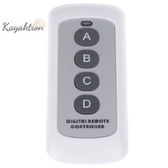 Kayaktion 1Pc 433MHz 4 Button EV1527 Beautiful Wireless Key Transmitter Remote Control Code