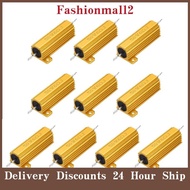 ★Best Price★10Pcs Aluminum Case Resistor with 5 % Tolerance 50W 6 Ohm Aluminium Housing Chassis Moun