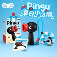 MarTube Pingu Fan Rechargeable Portable Mini Fan Cute Birthday Gift