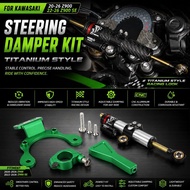 FOR KAWASAKI Z900 Z900 SE 2020-2026 Motorcycle Steering Damper Stabilizer Titanium Shock Absorber Ki