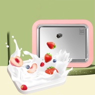 Seas Ice Cream Maker Pan with 2 Scrapers Ice Cream Maker Plate Soft Serve Gelato