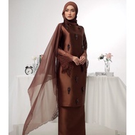 Camellia preloved : Elaya Kurung Rich Brown Baju tunang, Wedding