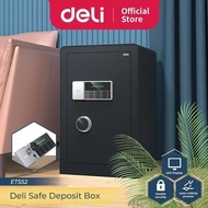 Deli Digital Iron Safe / Digital Safe Box 38X36X60 Cm Double Unloing Step Led Display Et552