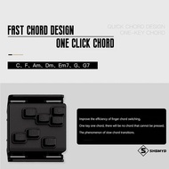 SHGMYD] Ukulele Chord Presser Trainer Aid for Beginners Easy Chord Learning Tool Attachment new