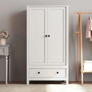 2 Door Wardrobe Armoire with Drawer for Bedroom closet organizer dressers for bedroom wardrobes-Anek