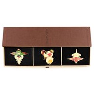 LOUIS VUITTON花帽俠/熊貓/洋蔥頭髮夾，村上隆，M92595，鍍金，花帽俠/熊貓/洋蔥頭，女款，未使用