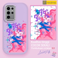 Horror animation "DAN DA DAN" escapes Case for Realme C65 C63 C61 C21 C15 C2 C1 C67 C55 C35 C53 C51 