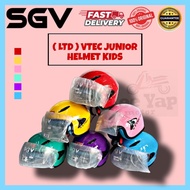 ( LTD ) VTEC JUNIOR HELMET KIDS + VISOR SGV / HELMET BUDAK LTD VTEC SGV & VISOR HELMET ORIGINAL HIGH