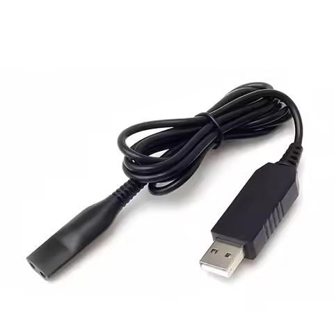 For Braun Shaver Series S3/S5/S6/S7/S8/S9 12V USB Charging Cable Replacement Charger Cord Compatible