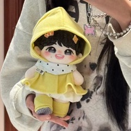 7.9-20cm Cotton Doll Baby Clothes Times Youth League "Weekly Girl" Clothes Cute Cute Super Cute Repl