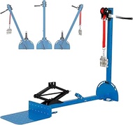 3 in 1 Car Frame Puller, Professional Car Sheet Metal Dent Repair Tool with Work Table, 10 to 92cm H