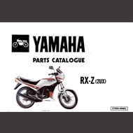 YAMAHA RXZ (2UX) 5 SPEED PARTS CATALOGUE