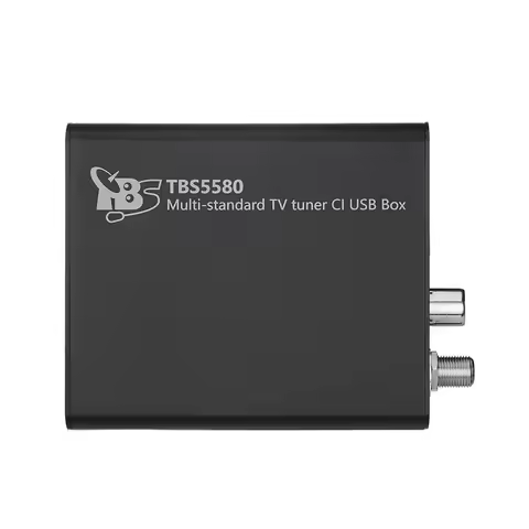 TBS5580 Multi-standard Universal TV Tuner CI USB Box, DVB-S2/S, DVB-T2/T, DVB-C2/C, DVB-S2X and ISDB