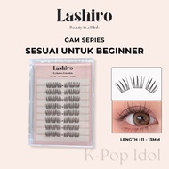 Lashivo Eyelash K-Pop Idol 11-13mm | Gam Series Natural Long Lashes | Bulu Mata Guna Gam | 胶水款假睫毛 长款