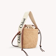 Chloe Woody small raffia basket bag 牛仔菜籃子
