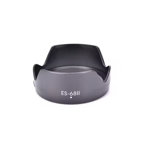 For Camera EF 50mm f/1.8 STM 49mm Lens ES-68II Lens Hood Shade Lens Hood Screw Mount Flower Shape To