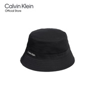 CALVIN KLEIN หมวก Cotton Twill Bucket รุ่น 40W3318 BAE - สีดำ