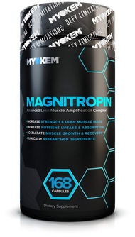 MYOKEM – Magnitropin – Advanced Lean Muscle Complex – Increase Strength, Muscle Mass, Growth, Recove