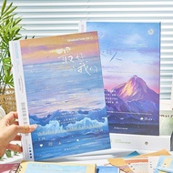 High-Value New Elementary School Loose-Leaf Classmate Record Style Commemorative Book Landscape Sixt