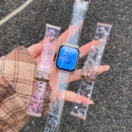 Cute Clear Strap For Huawei Watch Fit 4 Strap Clear Huawei Watch fit 4 pro Strap Glitter Huawei Watc