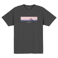 MONTBELL Wickron Tee (Matterhorn) Unisex Breathable T-shirt - Dark Grey