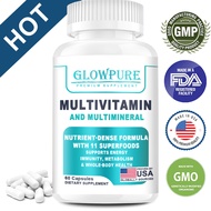 Multivitamin for Women B-Complex + Vitamin C + D3 K2, Immunity, Hair, Skin & Nails, Aging Health